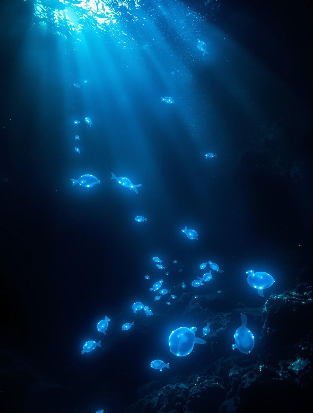 咪咕影院作品《深海探险》海报