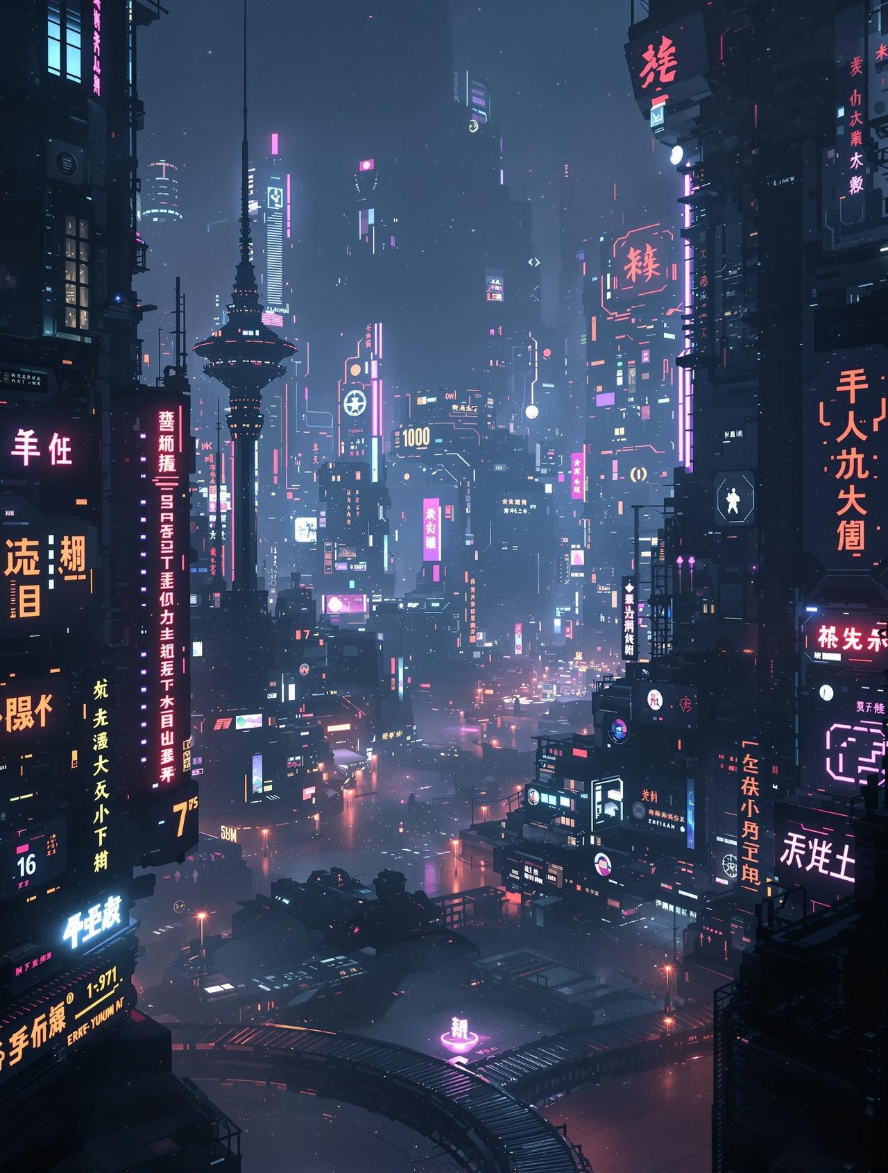 咪咕影院作品《未来都市》海报